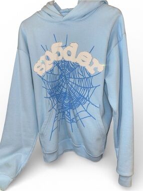 Blue Sp5der Hoodie